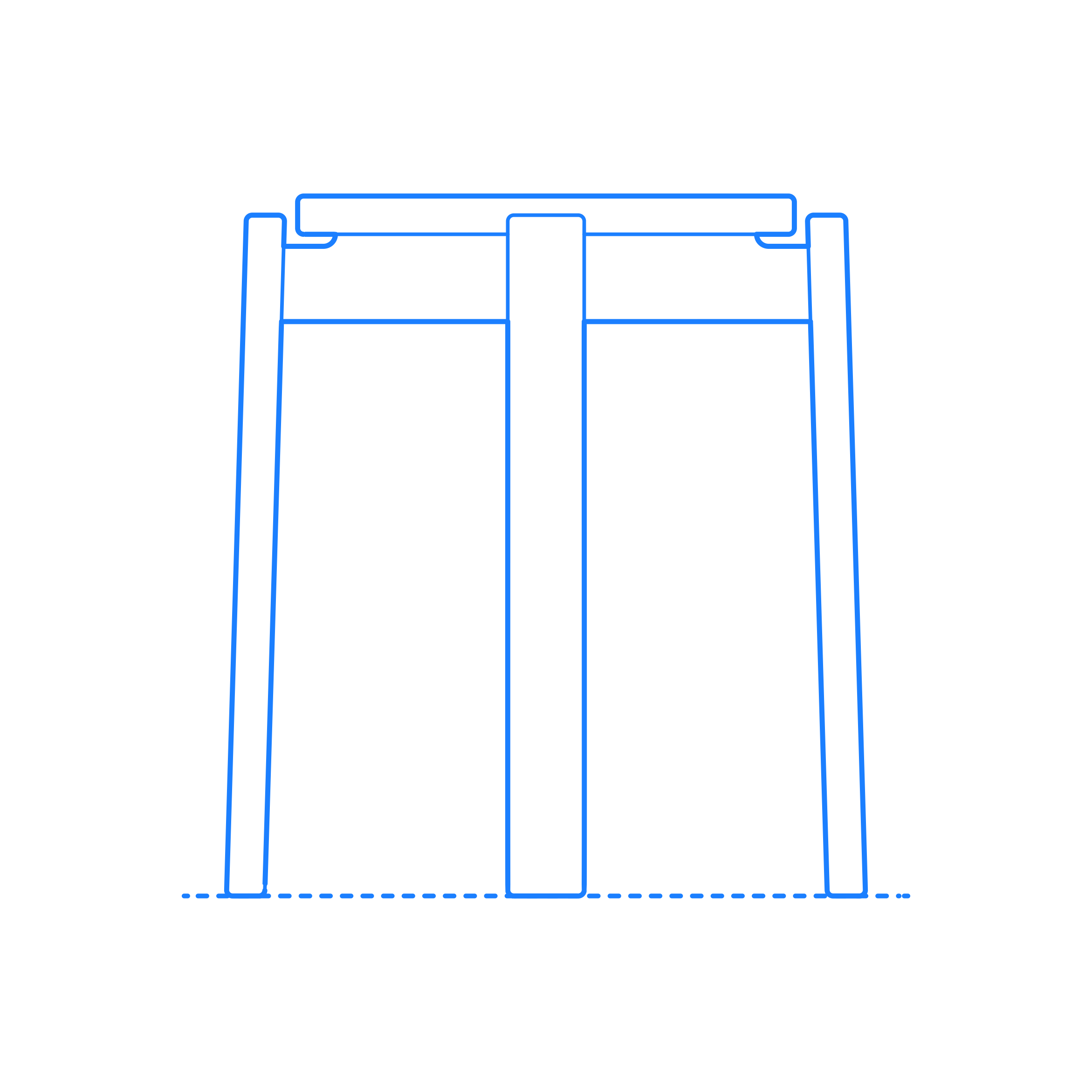 Furniture Stools Passage Stool Line Art Svg Vector Free Vectors